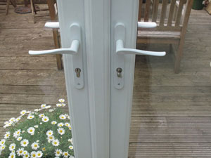 Patio door replacement lock fitting